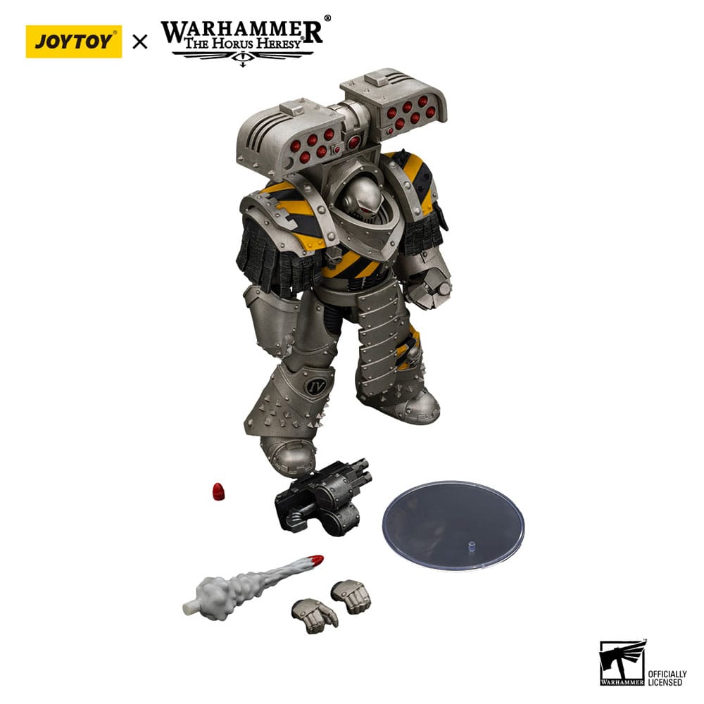 Warhammer The Horus Heresy Action Figure 1/18 lron Warriors Tyrant Siege Terminator with Rocket launcher 14 cm 6927054401475