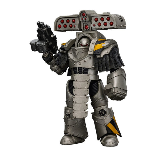 Warhammer The Horus Heresy Action Figure 1/18 lron Warriors Tyrant Siege Master Terminator with Rocket launcher 14 cm 6927054401482