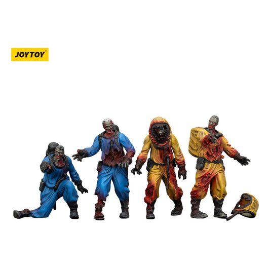 Zombie Dark Source Action Figures 4-Pack Biochemical Lab Team 8 cm 6927054401550