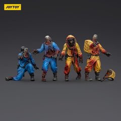 Zombie Dark Source Action Figures 4-Pack Biochemical Lab Team 8 cm 6927054401550