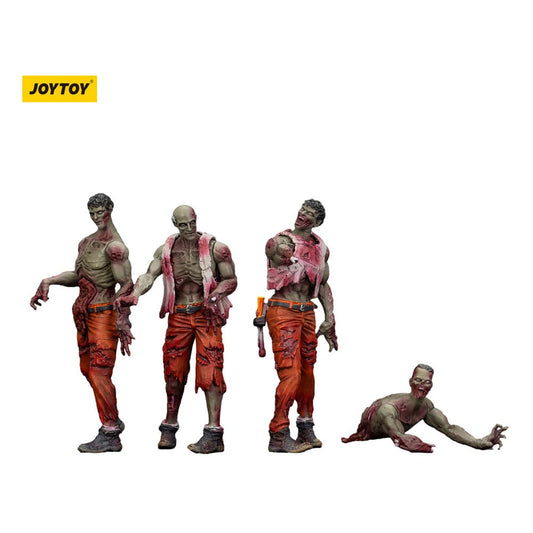 Zombie Dark Source Action Figures 4-Pack Mechanic Team 8 cm 6927054401567
