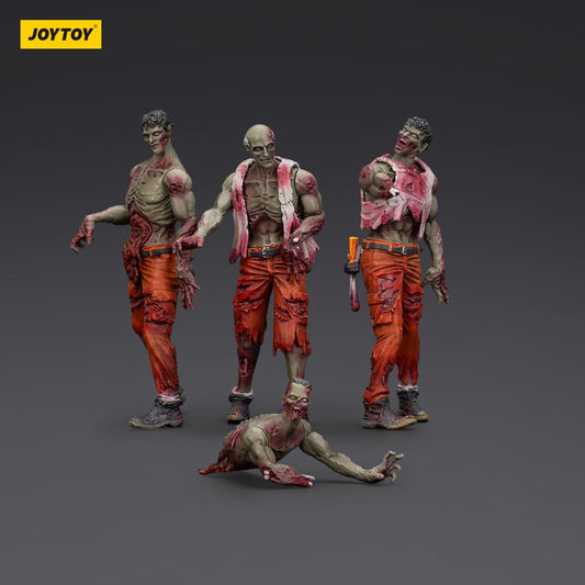 Zombie Dark Source Action Figures 4-Pack Mechanic Team 8 cm 6927054401567