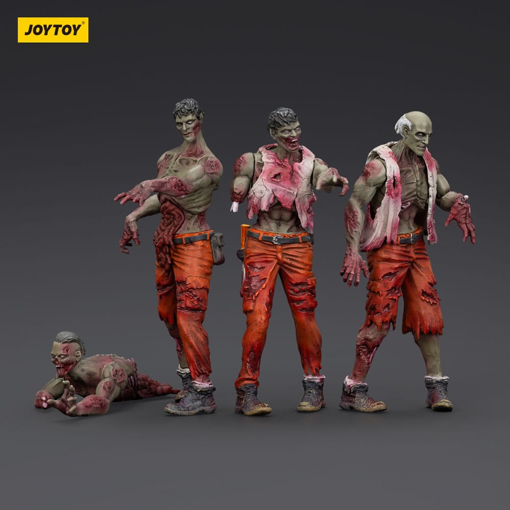 Zombie Dark Source Action Figures 4-Pack Mechanic Team 8 cm 6927054401567