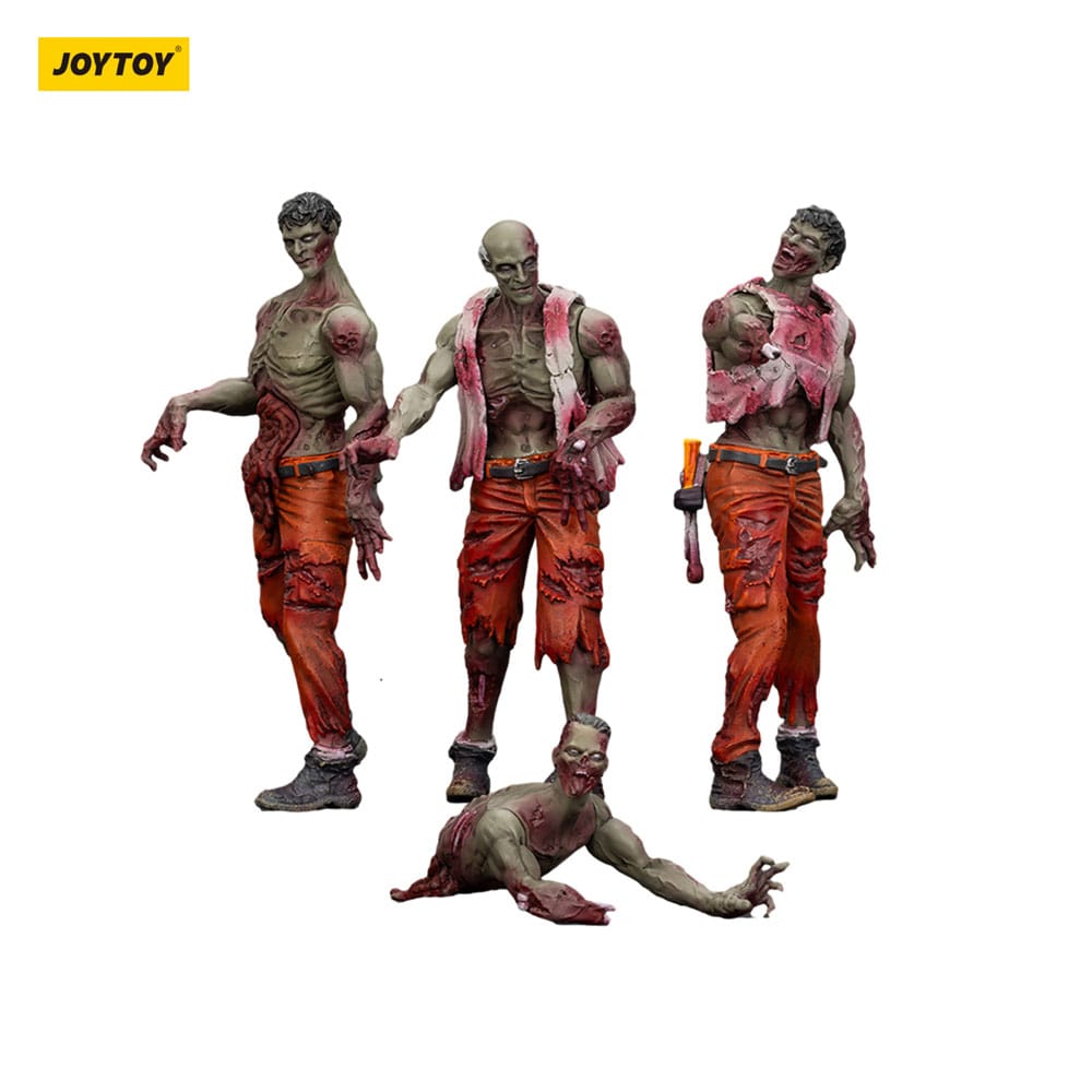 Zombie Dark Source Action Figures 4-Pack Mechanic Team 8 cm 6927054401567