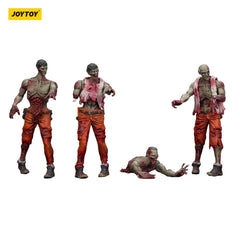 Zombie Dark Source Action Figures 4-Pack Mechanic Team 8 cm 6927054401567