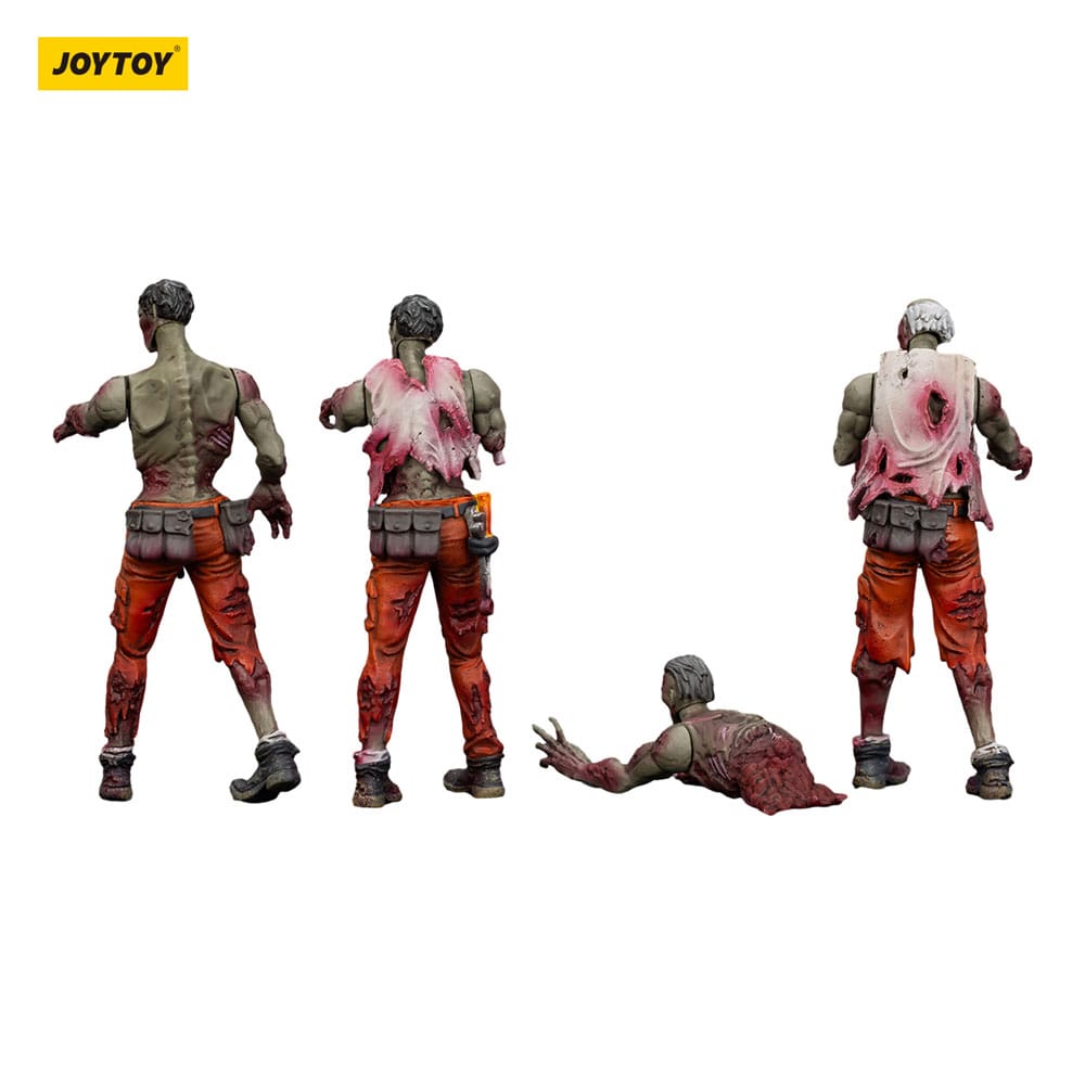 Zombie Dark Source Action Figures 4-Pack Mechanic Team 8 cm 6927054401567
