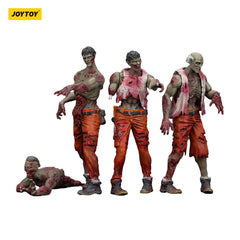 Zombie Dark Source Action Figures 4-Pack Mechanic Team 8 cm 6927054401567