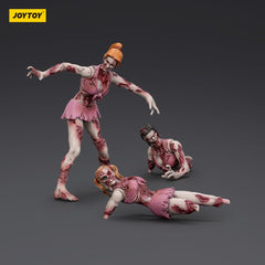 Zombie Dark Source Action Figures 3-Pack Cheer Leaders 8 cm 6927054401574