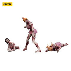 Zombie Dark Source Action Figures 3-Pack Cheer Leaders 8 cm 6927054401574