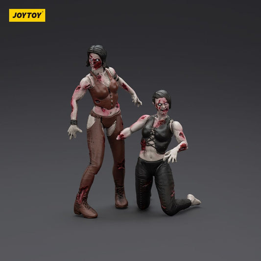 Zombie Dark Source Action Figures 2-Pack Female wrestlers 8 cm 6927054401581