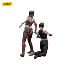 Zombie Dark Source Action Figures 2-Pack Female wrestlers 8 cm 6927054401581