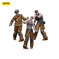 Zombie Dark Source Action Figures 3-Pack Firefighters 8 cm 6927054401598