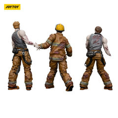 Zombie Dark Source Action Figures 3-Pack Firefighters 8 cm 6927054401598
