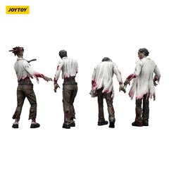 Zombie Dark Source Action Figures 4-Pack Scientists (Male) 8 cm 6927054401604