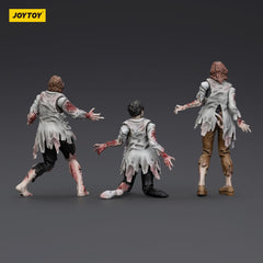 Zombie Dark Source Action Figures 3-Pack Scientists (Female) 8 cm 6927054401611