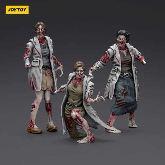 Zombie Dark Source Action Figures 3-Pack Medics 8 cm 6927054401628