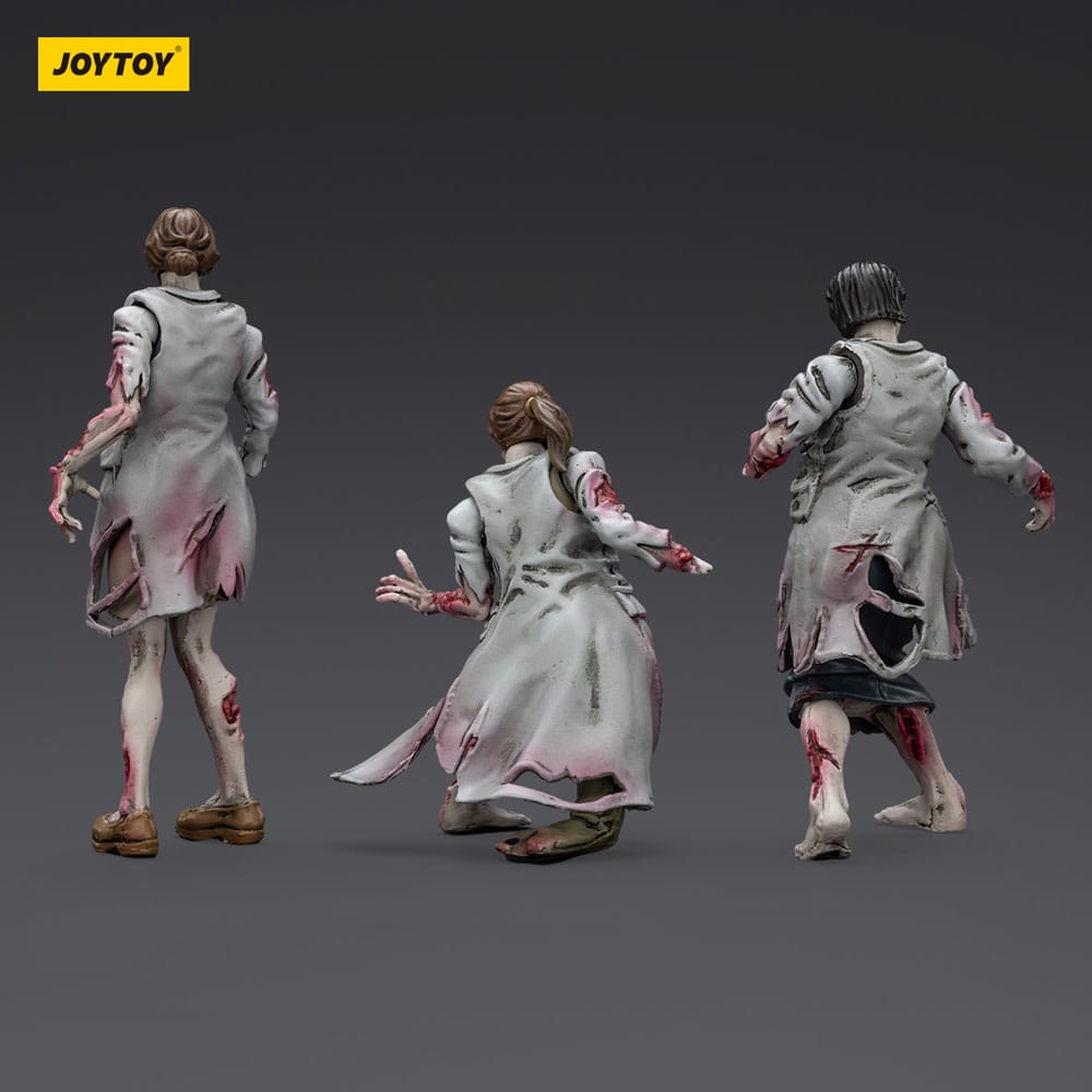Zombie Dark Source Action Figures 3-Pack Medics 8 cm 6927054401628