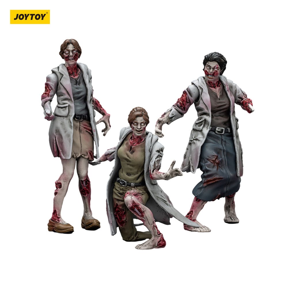 Zombie Dark Source Action Figures 3-Pack Medics 8 cm 6927054401628