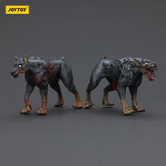Zombie Dark Source Action Figures 2-Pack Police Dogs 8 cm 6927054401642