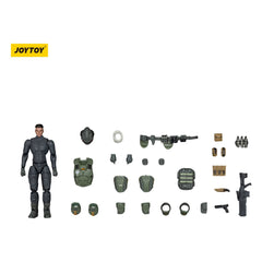 APOC Series Dark Source Action Figur Bedrock Standard Combat Mecha Pilot 8 cm 6927054401673