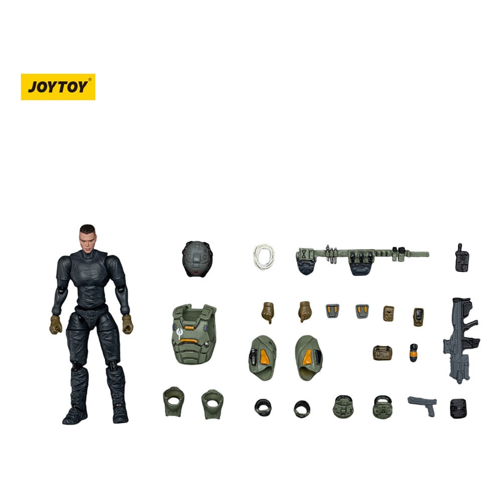 APOC Series Dark Source Action Figur Storm Tempestus Fire Support Mecha Pilot 8 cm 6927054401680