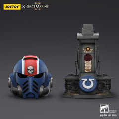 Warhammer 40,000: Space Marine 2 Replica Ultramarines Lieutenant Titus helmet with Display Stand 44 cm  6927054401697