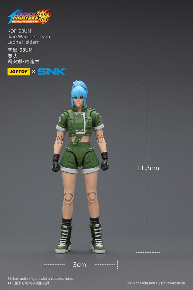 The King Of Fighters '98 Action Figure Hero Team Leona Heidern 11 cm  6927054401703