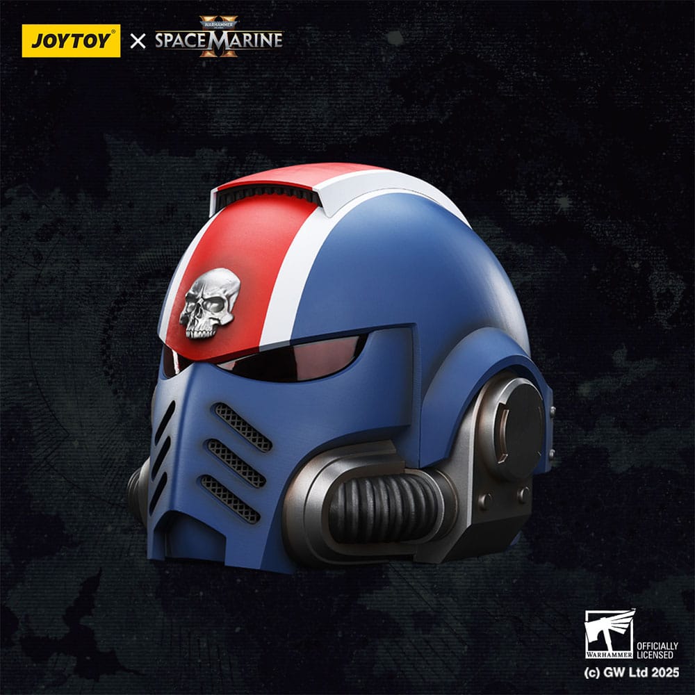 Warhammer 40,000: Space Marine 2 Replica Ultramarines Lieutenant Titus helmet 30 cm  6927054401741