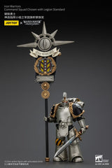 Warhammer The Horus Heresy Action Figure 1/18 lron Warriors Command Squad Chosen with Legion Standard 12 cm 6927054401765