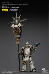 Warhammer The Horus Heresy Action Figure 1/18 lron Warriors Command Squad Chosen with Legion Standard 12 cm 6927054401765