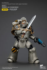 Warhammer The Horus Heresy Action Figure 1/18 lron Warriors Command Squad Chosen with Legion Standard 12 cm 6927054401765