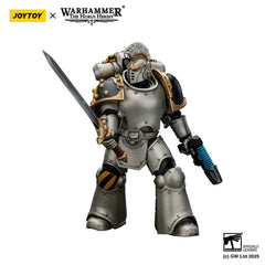 Warhammer The Horus Heresy Action Figure 1/18 lron Warriors Command Squad Chosen with Legion Standard 12 cm 6927054401765