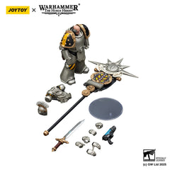 Warhammer The Horus Heresy Action Figure 1/18 lron Warriors Command Squad Chosen with Legion Standard 12 cm 6927054401765