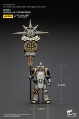 Warhammer The Horus Heresy Action Figure 1/18 lron Warriors Command Squad Chosen with Legion Standard 12 cm 6927054401765