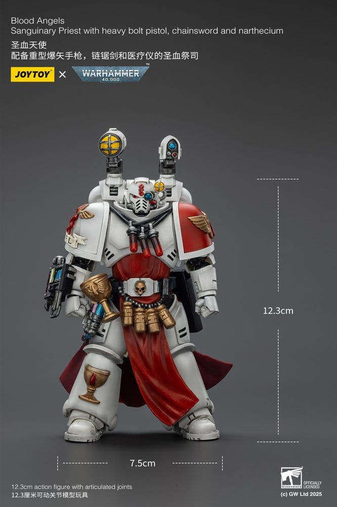 Warhammer 40,000 Action Figure Blood Angels Sanguinary Priest 12 cm 6927054401789