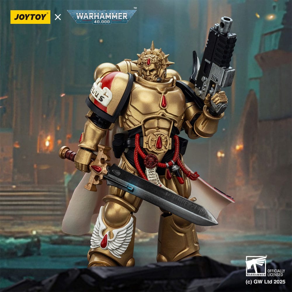 Warhammer 40,000: Combat Patrol Blood Angels Action Figure Captain with Heavy Bolt Pistol & Power Sword 20 cm 6927054401796