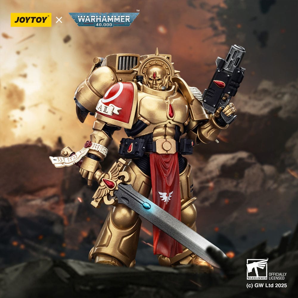 Warhammer 40,000: Combat Patrol Blood Angels Action Figure Sanguinary Guard 1 with Inferno Pistol and Encarmine Blade 20 cm 6927054401840