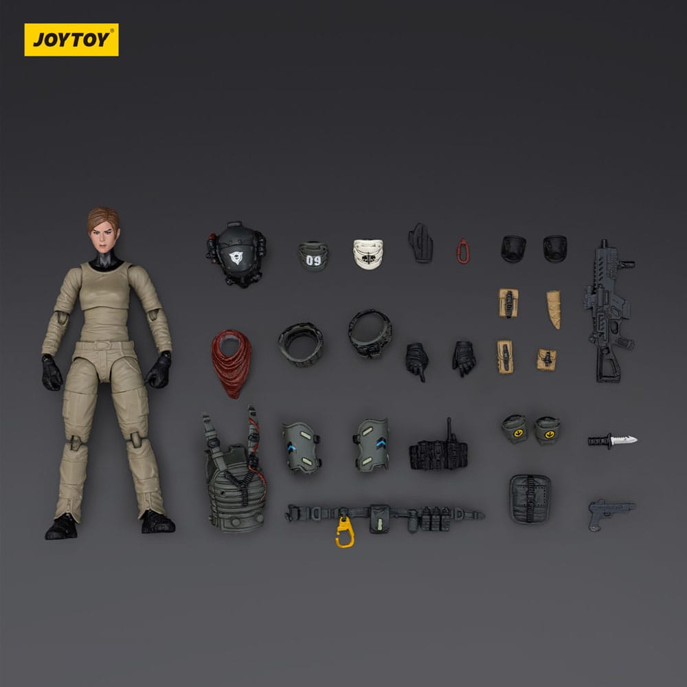 APOC Series Dark Source Action Figur Stellar Scar Assault Team Gravelgold 11 cm 6927054401871