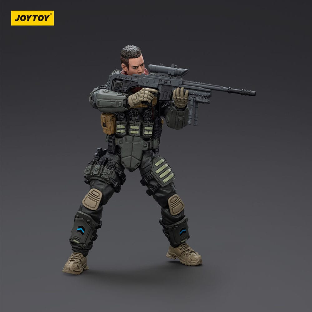 APOC Series Dark Source Action Figur Stellar Scar Assault Team Darksilicon 11 cm 6927054401888