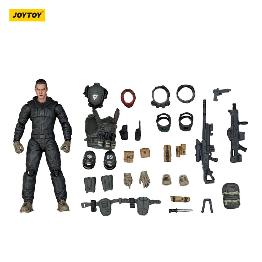 APOC Series Dark Source Action Figur Stellar Scar Assault Team Darksilicon 11 cm 6927054401888
