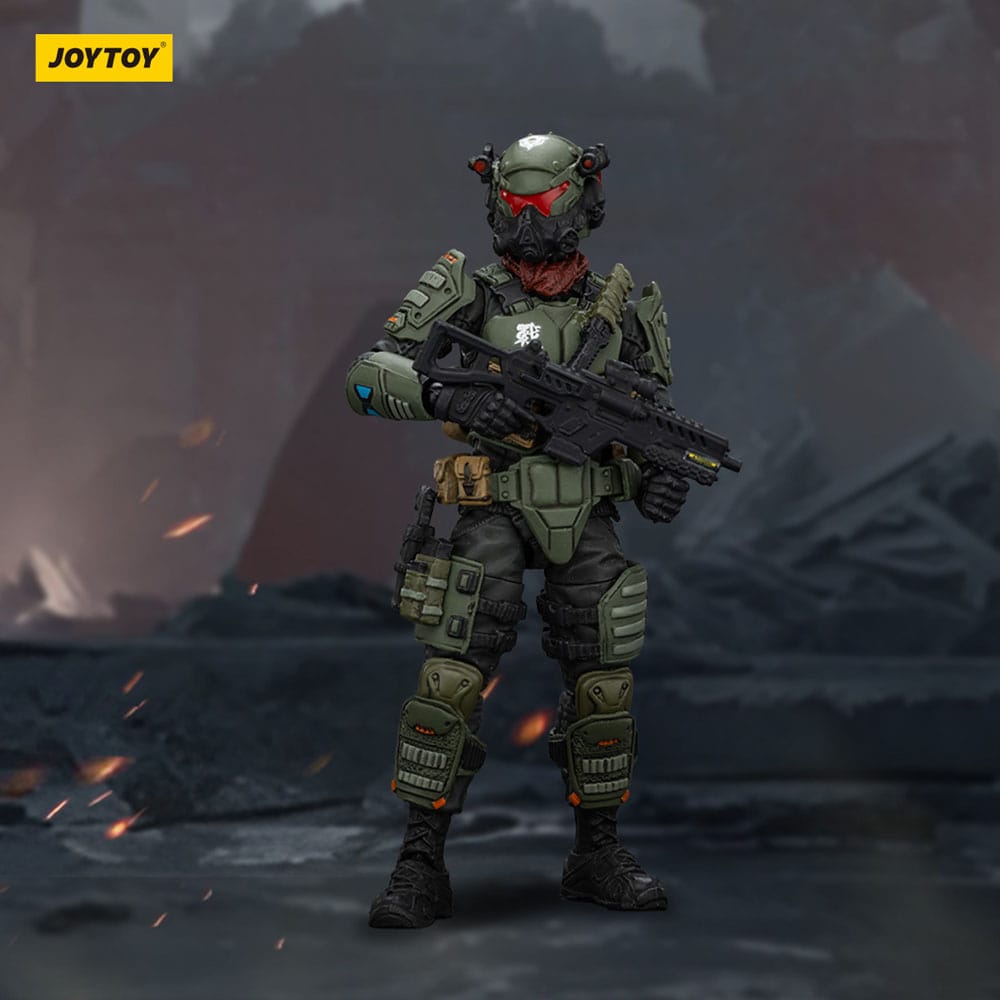 APOC Series Dark Source Action Figur Stellar Scar Assault Team Titanite 11 cm 6927054401895