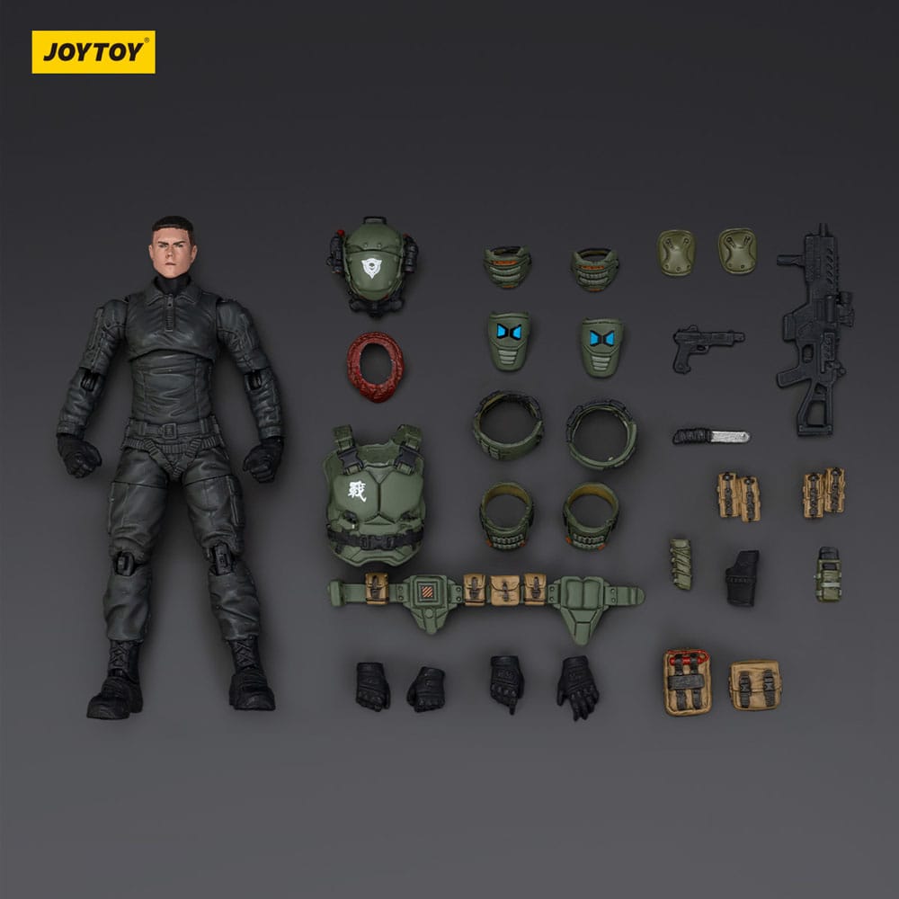 APOC Series Dark Source Action Figur Stellar Scar Assault Team Titanite 11 cm 6927054401895