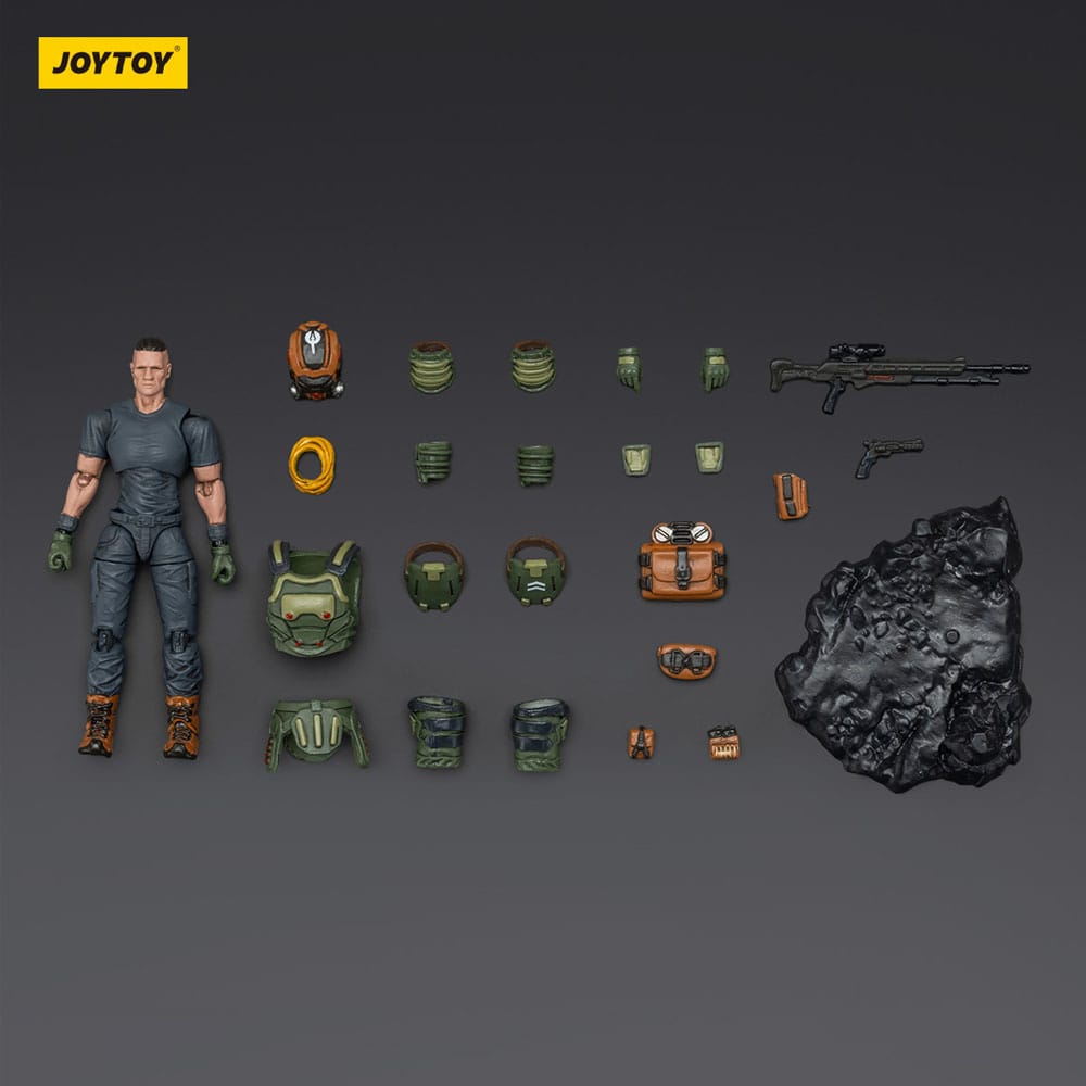 Steel Ride Corps Dark Source Action Figur Assaulter Stephen 7 cm 6927054401949