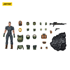 Steel Ride Corps Dark Source Action Figur Assaulter Stephen 7 cm 6927054401949