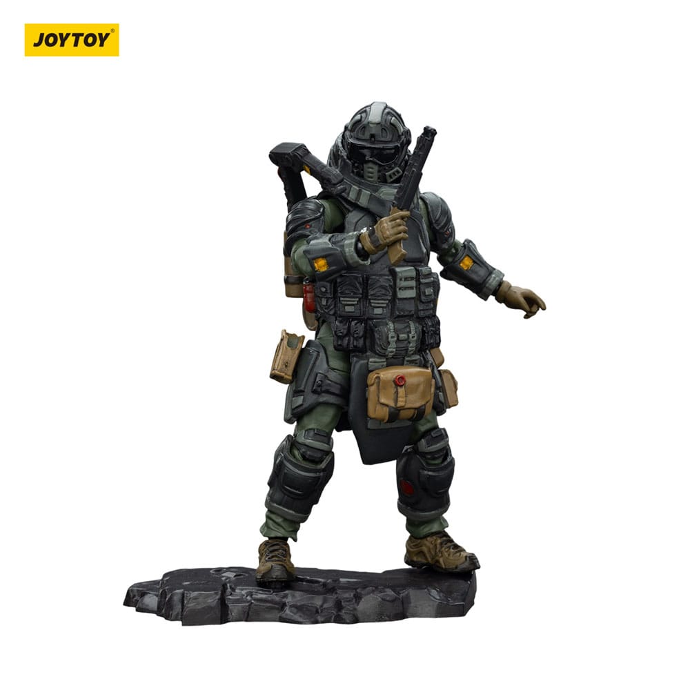 Steel Ride Corps Dark Source Action Figur Assaulter Volok 7 cm 6927054401956
