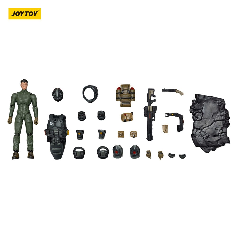 Steel Ride Corps Dark Source Action Figur Assaulter Volok 7 cm 6927054401956