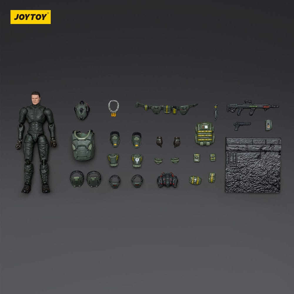 Steel Ride Corps Dark Source Action Figur Assaulter Karl 7 cm 6927054401963