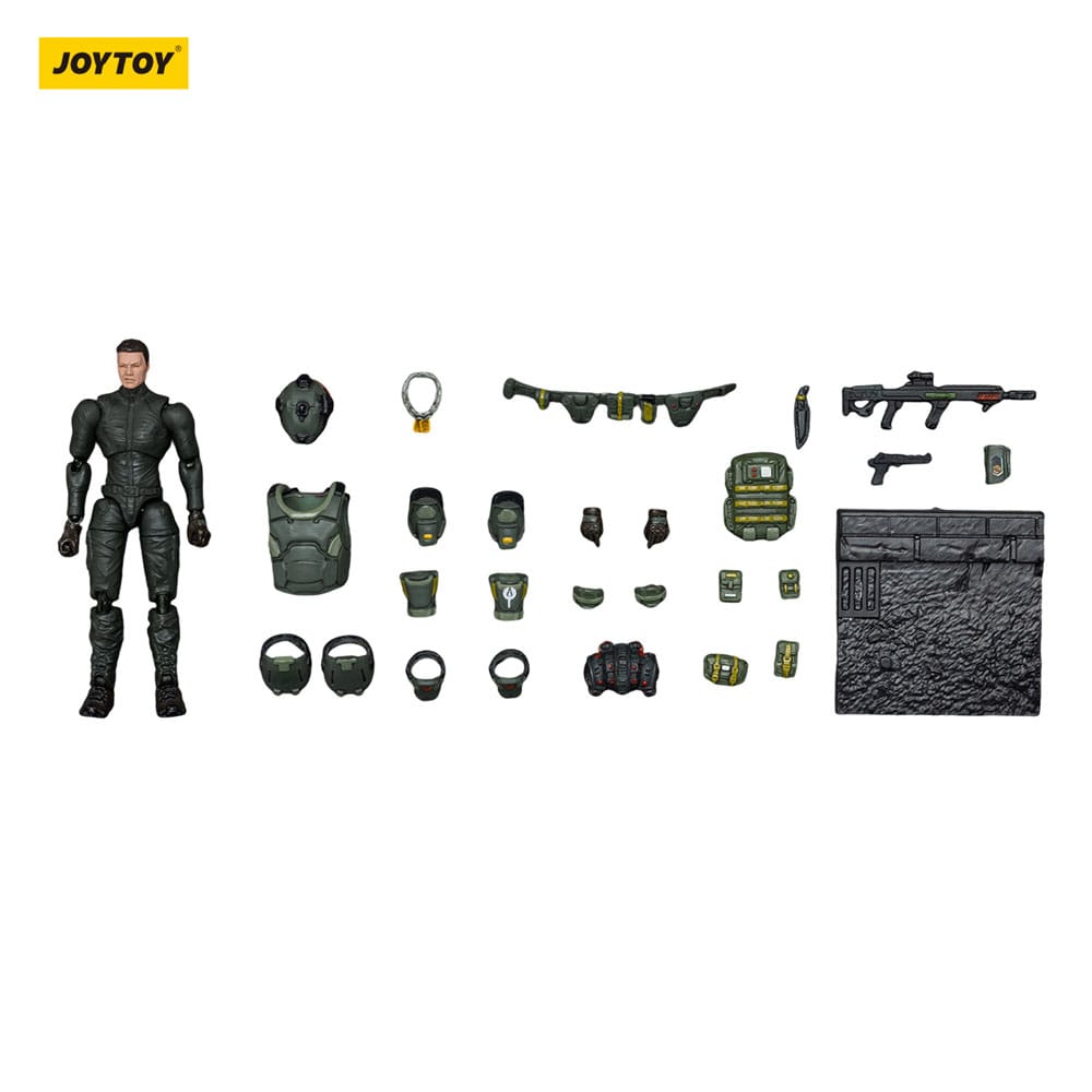 Steel Ride Corps Dark Source Action Figur Assaulter Karl 7 cm 6927054401963