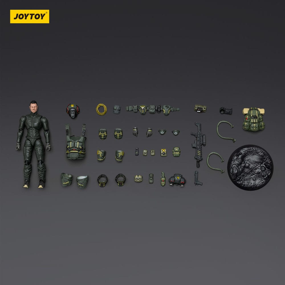 Steel Ride Corps Dark Source Action Figur Assaulter Rhett 7 cm 6927054401970