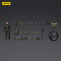 Steel Ride Corps Dark Source Action Figur Assaulter Rhett 7 cm 6927054401970